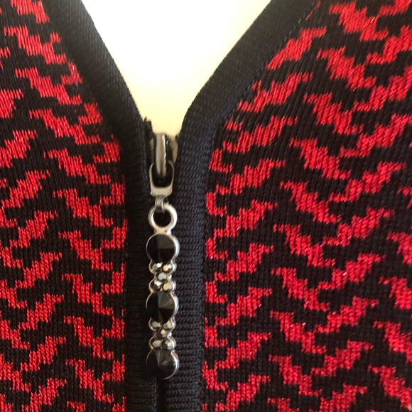 Misook Evening Holiday Jacket Blazer Cardigan - Picture 4 of 6